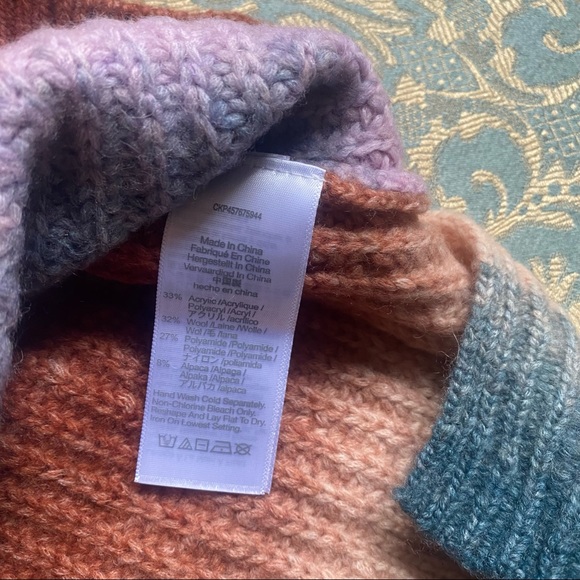 Madewell Space-Dyed Button Shoulder Pullover - Picture 7 of 8